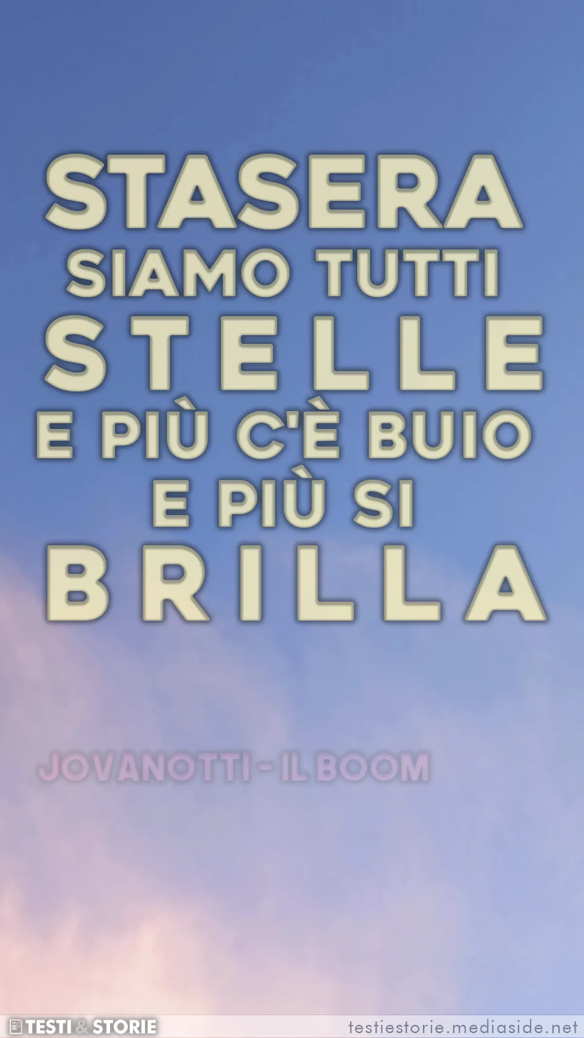 Jovanotti - Il Boom - storia - testiestorie.mediaside.net